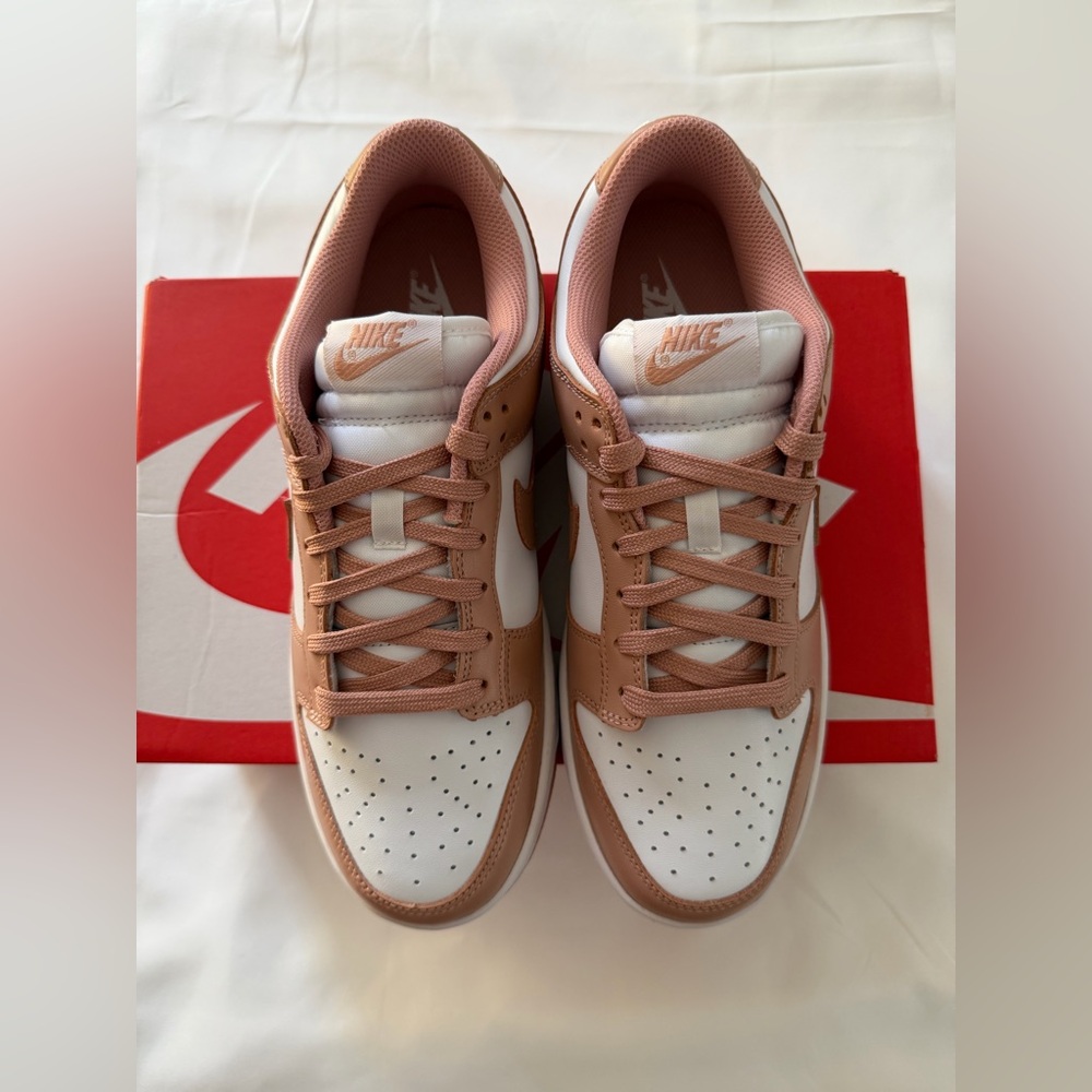 Nike Dunk Low, White/Rose